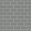 Dust Grey Metro Tile Waterproof Laminated Shower Wall Panels