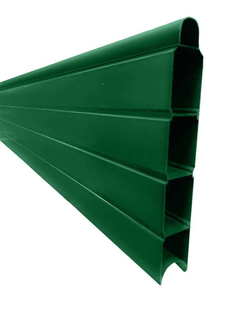 Green Vinyl Upvc-Fencing Panel-1825mm x 300mm