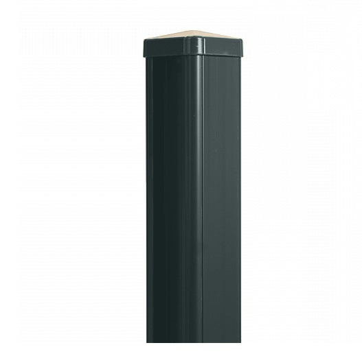 Anthracite Grey Subtle Grained Upvc-Fencing Post 2438mm