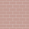 Antique Rose Metro Tile Waterproof Laminated Shower Wall Panels