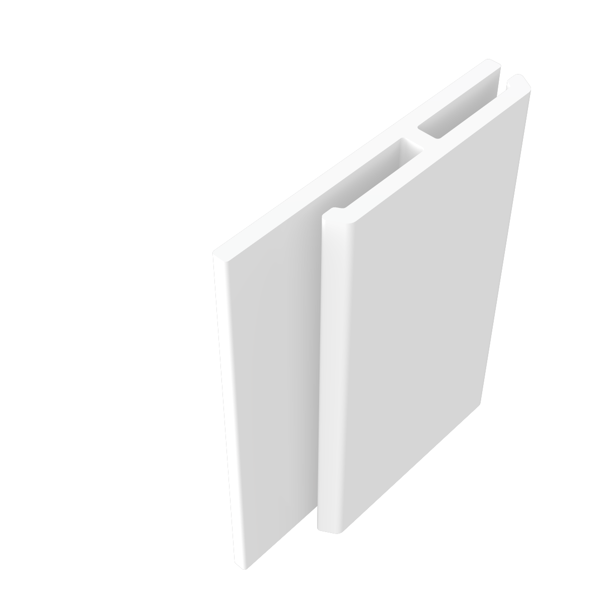 White Fortex Reveal Liner H Joint Trim
