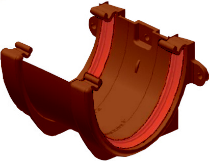 Brown Deepflow Guttering - Gutter Union