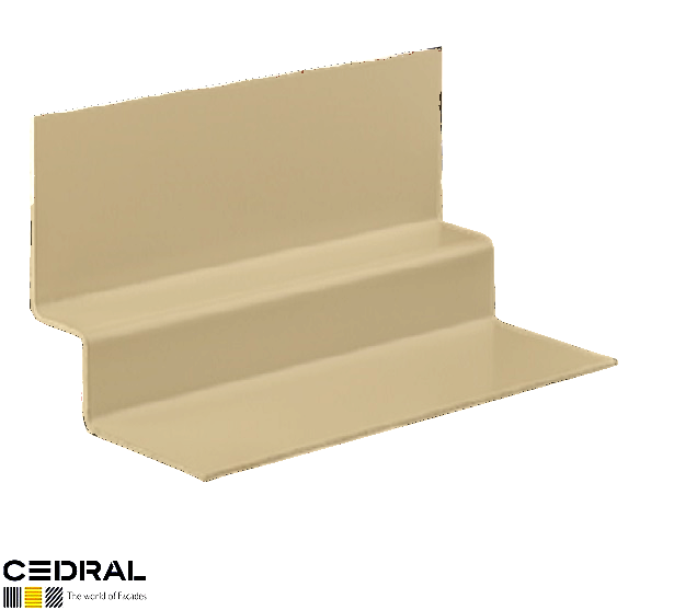CEDRAL-Click-Internal Corner Trim 3m-Sand Yellow-C71