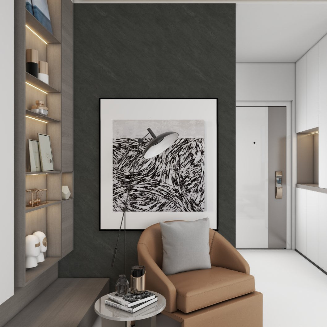 Solidcore Wall panel - Stone Carbon 600mm x 2400mm x 8mm - 2 Pack - Image 3