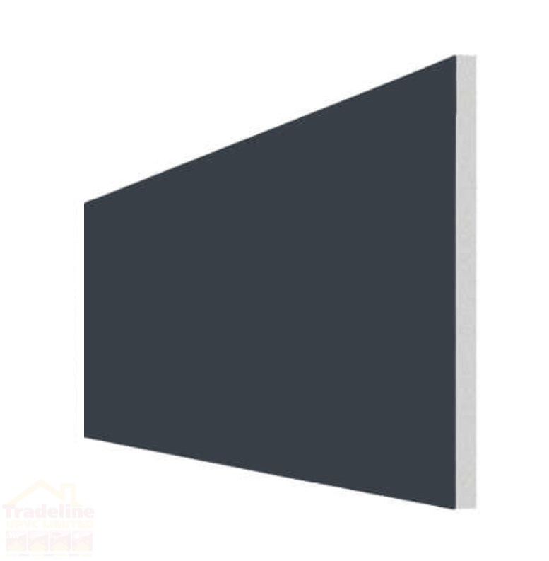 Anthracite Grey - Soffit Board -350mm x 5m-Smooth Gloss Finish