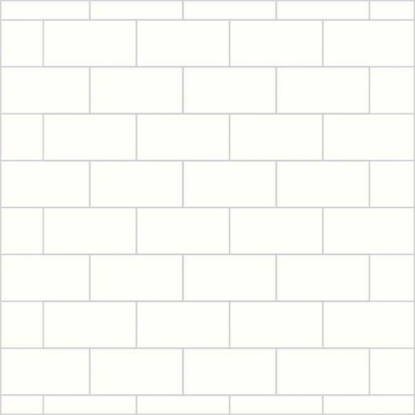 Alpine White Metro Tile Waterproof Laminated Shower Wall Panels