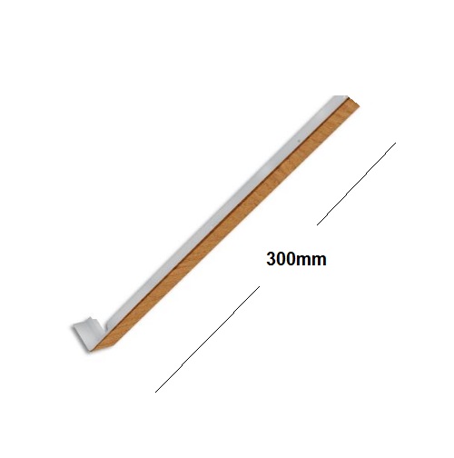 Irish Oak Square Edge Full Replacement Fascia Board 18mm Thickness Subtle Grained - Fascia Joint Single
