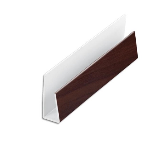 Rosewood Subtle Grained Finish Soffit Board-Edge Trim-5m