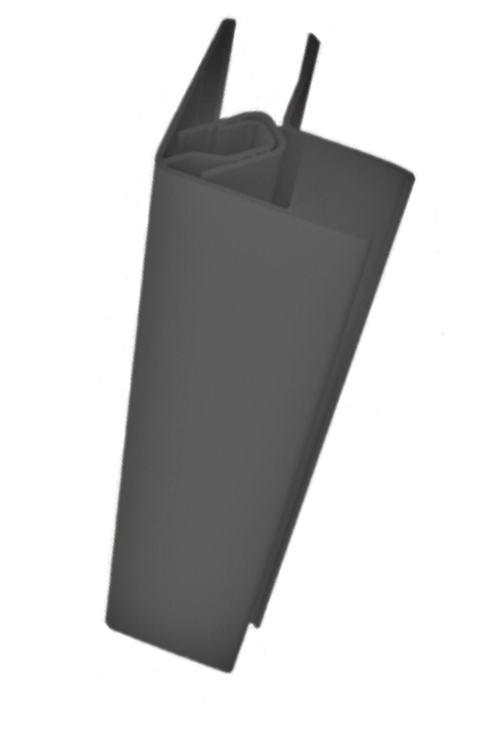 Durasid Natural Graphite Aluminium-2 Part Internal/External Corner Trim-3m