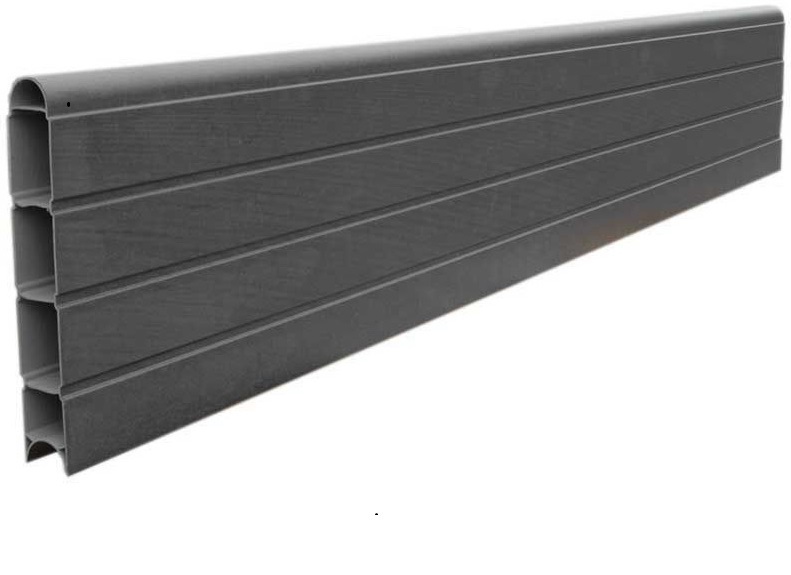 Graphite Grey Pvc Composite Fencing Panel 1828mm x 300mm