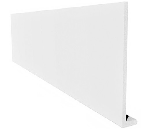 White Cover Over Square Edge Fascia Board 100mm x 5m