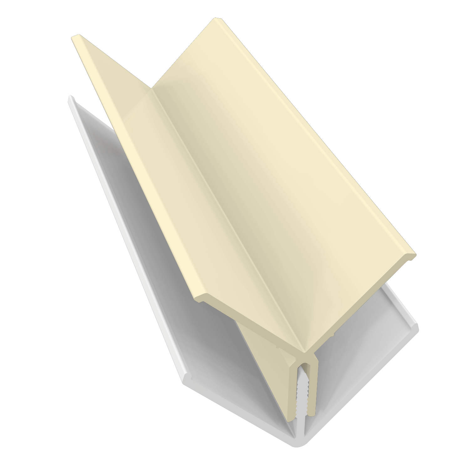 Pale Gold Fortex 90° Internal 2 Part Corner Trim