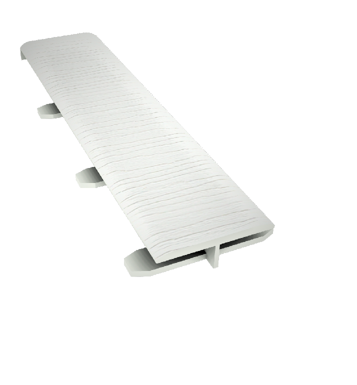 White Durasid Cladding 167mm Butt Joint