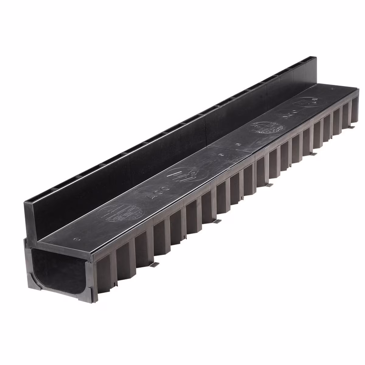Plastic Channel Drain Brick Slot 1m