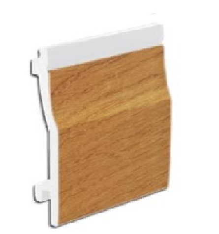Irish Oak External Upvc Shiplap Cladding 5mtr