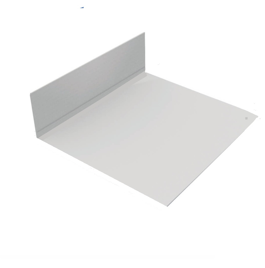 Durasid Silver-Aluminium Reveal Corner Trim 50mm X 150mm-3m