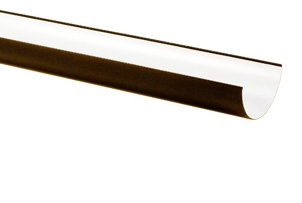 Brown Round Guttering - Gutter 4m