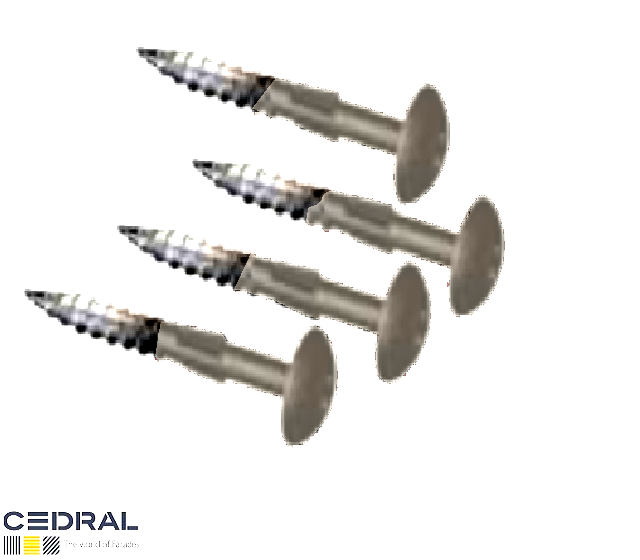 CEDRAL Colour Coded Screws | 4.8 x 38mm PK-50-Cream White-C07