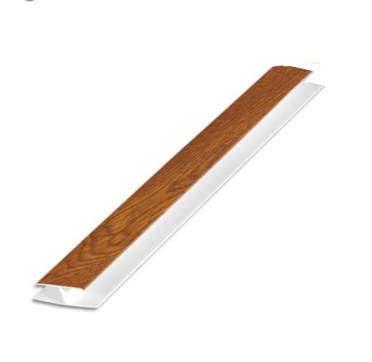 Irish Oak  External Upvc Cladding H/Jointing Trim 5m