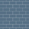 Misty Blue Metro Tile Waterproof Laminated Shower Wall Panels