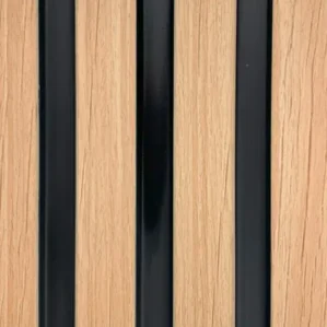 Light Ash Premium Sulcado Waterproof Wall Panel-300mm x 2.6m