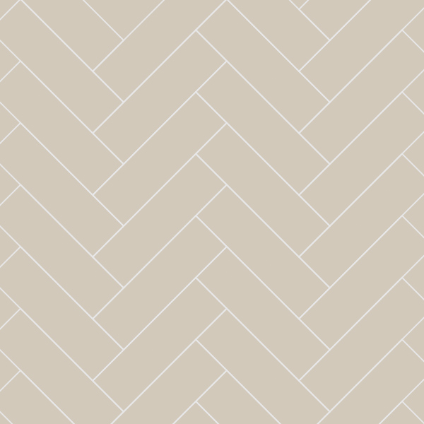 Taupe Grey Herringbone Tile Waterproof Laminated Shower Wall Panels. For those seeking a more refined aesthetic.