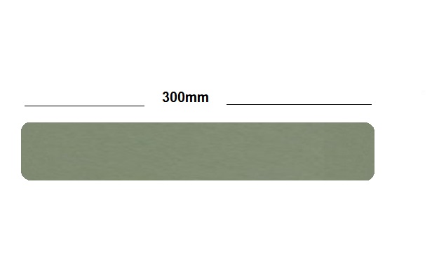 Chartwell Green Fascia Board End Cap-Subtle Grained