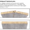 Monument Grey Metro Tile Waterproof Laminated Shower Wall Panels - Image 2