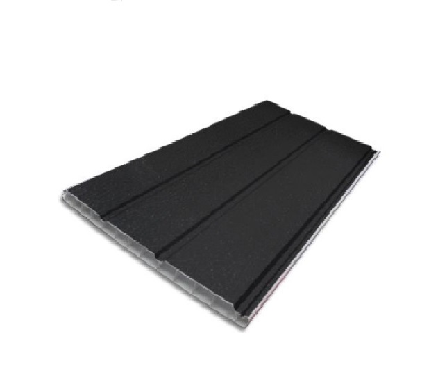 Black Ash Subtle Grained Finish-Hollow Soffit Board-300mm x 5m