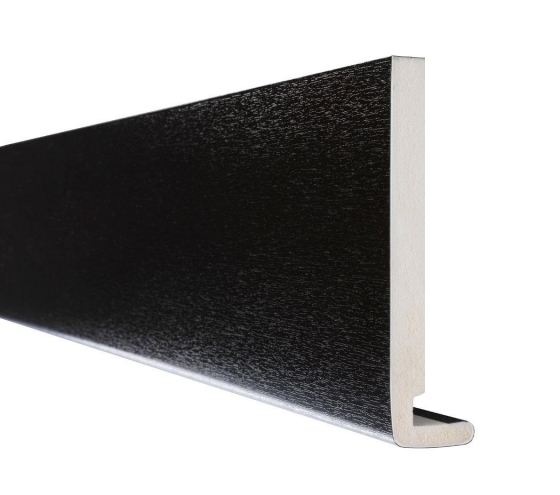 Black Ash Full Replacement Fascia Board 18mm Thickness Subtle Grained 200mm x 5m