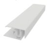 Durasid Silver Aluminium-2 Part Edge Trim-3m