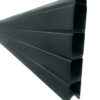Anthracite Grey Subtle Grained Upvc-Fencing Panel-1828mm x 300mm
