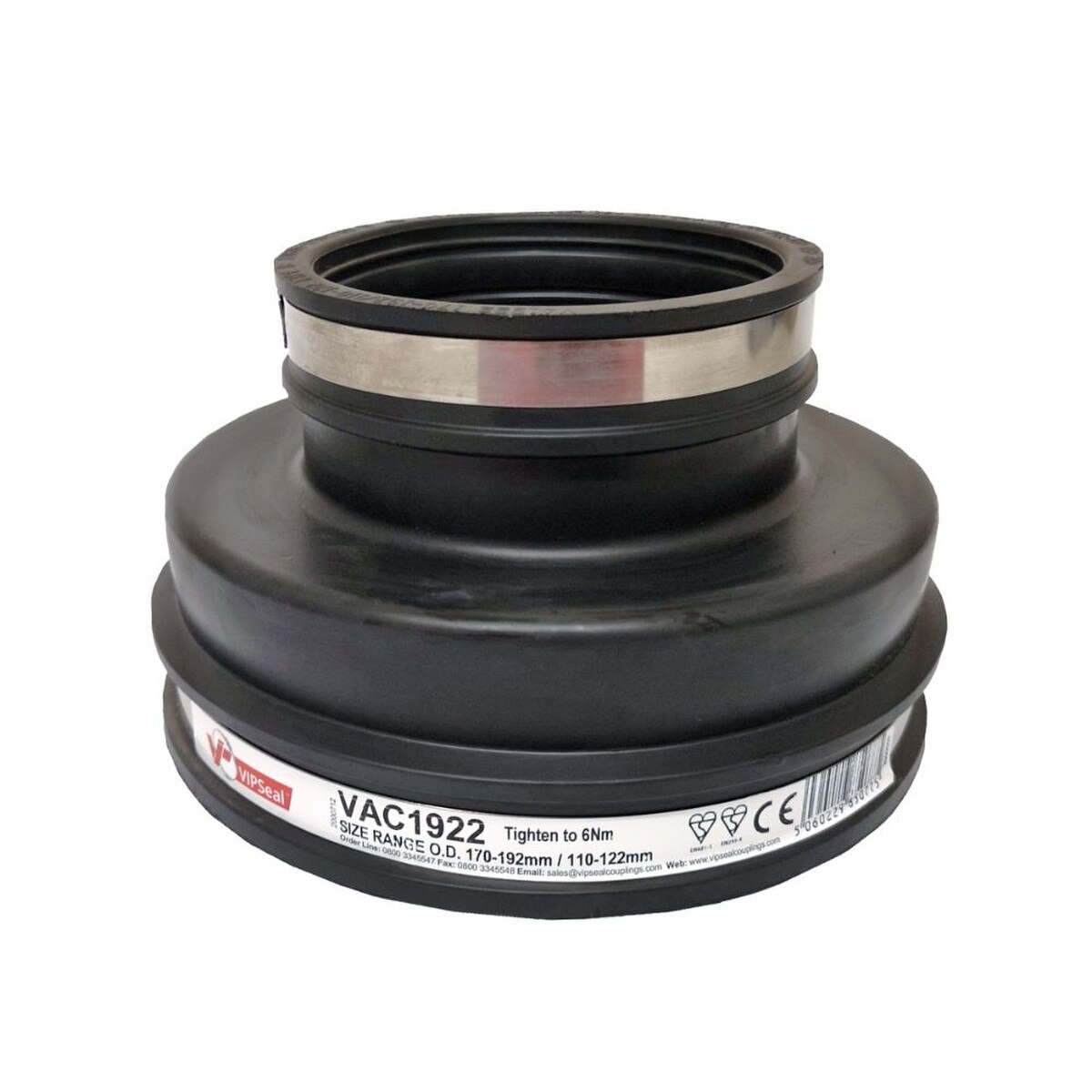 6'' Clay To 4'' Plastic Adaptor