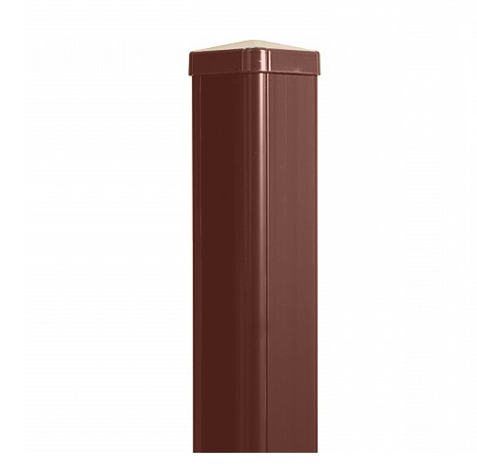 Brown Vinyl Upvc Fencing-Post 1800mm