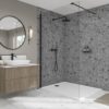 Terrazzo Storm 100% Waterproof Wetwall Panels - Image 5