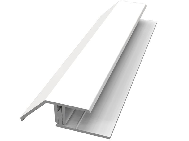 White Upvc Cladding-2 Part 135° External Angle Trim x 3m