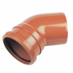 Underground 110mm-45° Single Socket Bend