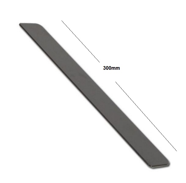 Black Ash Fascia Board End Cap-Subtle Grained