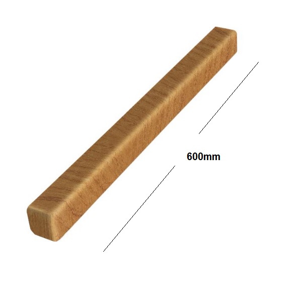 Irish Oak Square Edge Full Replacement Fascia Board 18mm Thickness Subtle Grained - Fascia Corner Double