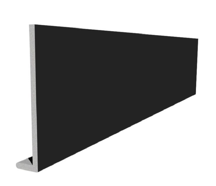 Black Ash Cover Over Fascia Board 300mm x 5m-Subtle Grained