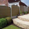 Graphite Grey Pvc Composite Fencing Panel 1828mm x 300mm - Image 6