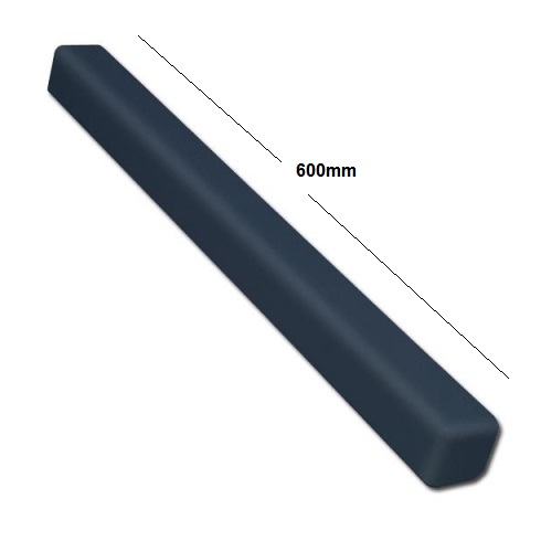 Black Ash Fascia Board Double Corner-Subtle Grained - Image 2