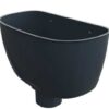 Anthracite Grey Round Downpipe Hopper