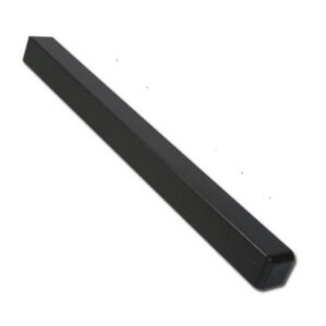 Black Fascia Board Double Corner-Smooth Gloss Finish