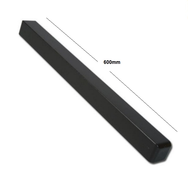 Black Ash Fascia Board Double Corner Subtle Grained - Image 2