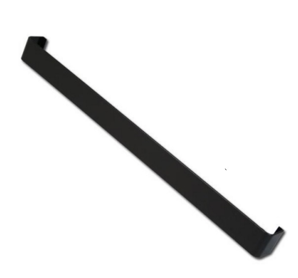 Black Fascia Board Double Joint-Smooth Gloss Finish