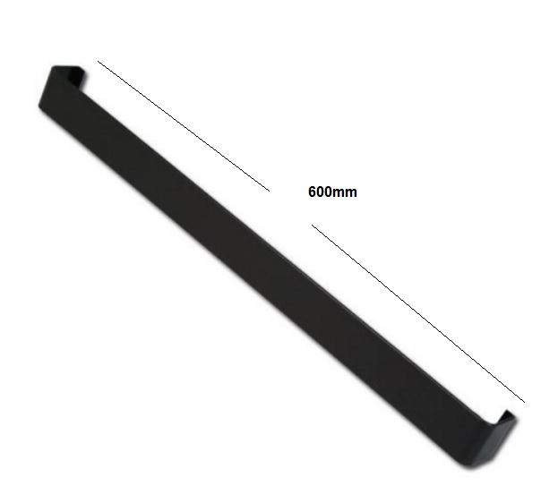 Black Fascia Board Double Joint-Smooth Gloss Finish - Image 2