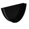 Black Deepflow Guttering Internal Stopend