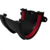 Black Deepflow Guttering Union