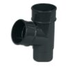 Anthracite Grey Round Downpipe Pipe Branch
